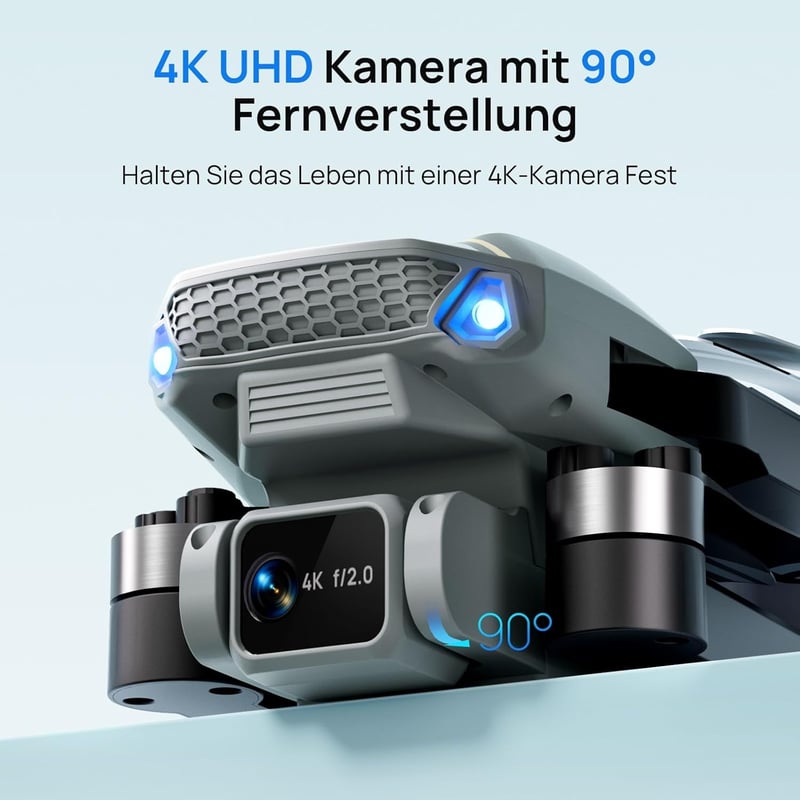 Ameta S20 Lite 4K FPV Drón Kamerával, Kezdőknek, 36 Perc Repülési Idő