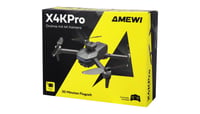 Amewi AMXFlight X4KPro bezkefový dron s kamerou, 2 batérie, 30 minút letu, sivý 2