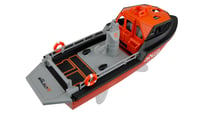 Barcă de salvare cu radiocomandă Amewi, motor brushless cu propulsie jet, 320 mm, RTR, roșu/negru, pentru copii începând cu vârsta de 8 ani 6