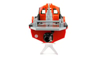 Barcă de salvare cu radiocomandă Amewi, motor brushless cu propulsie jet, 320 mm, RTR, roșu/negru, pentru copii începând cu vârsta de 8 ani 5