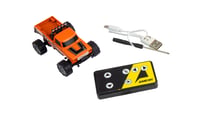 Amewi RC Monster Truck Die Cast 1:64 RTR oranžové terénne auto na diaľkové ovládanie s ovládačom vo formáte karty 7