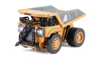 Amewi Diaľkovo ovládaný mini sklápač, kovový, 8-kanálový, 1:64, RTR, žltý, pre deti od 6 rokov 3