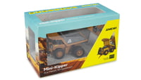Amewi Diaľkovo ovládaný mini sklápač, kovový, 8-kanálový, 1:64, RTR, žltý, pre deti od 6 rokov 9