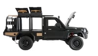 Licencované diaľkovo ovládané RC auto Amewi Toyota Land Cruiser Crawler 4WD 1:12 RTR, čierne 4