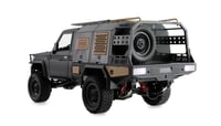 Licencované diaľkovo ovládané RC auto Amewi Toyota Land Cruiser Crawler 4WD 1:12 RTR, čierne 5