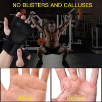 AMFUN Edzőkesztyű Csuklótámogatással Fitness Sporthoz 3