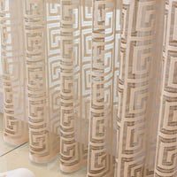 Amidoudou Arany Jacquard Függöny Szett 230x140cm Nappalihoz 4