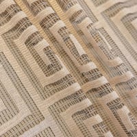 Amidoudou Arany Jacquard Függöny Szett 230x140cm Nappalihoz 5