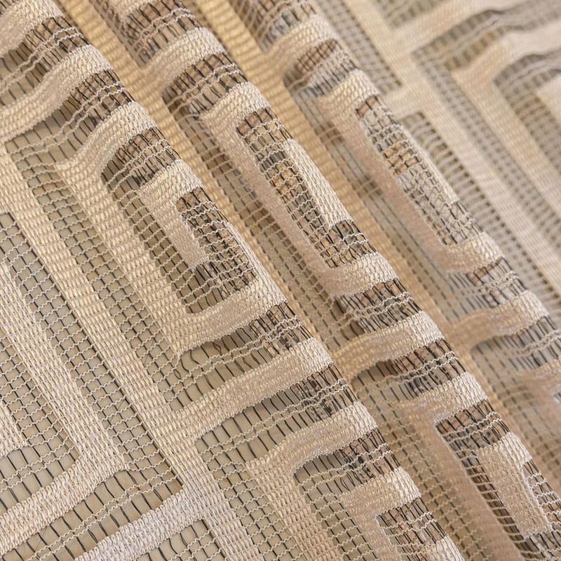 Amidoudou Arany Jacquard Függöny Szett 230x140cm Nappalihoz