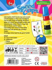 Spoločenská hra AMIGO 03780 Speed Cups – 2-4 hráči 4