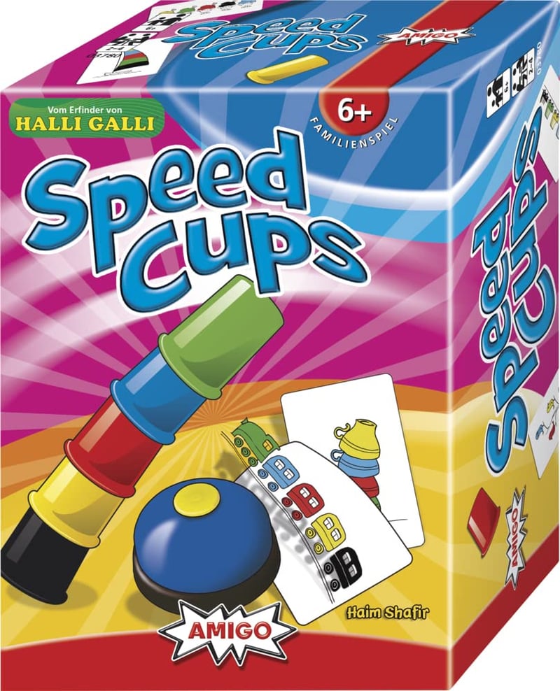 Spoločenská hra AMIGO 03780 Speed Cups – 2-4 hráči