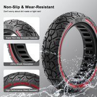 Anvelopă plină off-road Amitor 8.5x2 pentru trotinetă electrică, 8 1/2 x 2, anti-pană, fără întreținere, compatibilă cu Xiaomi Pro 2, 1S, M365, Pro, Mi3, 1 buc. 4
