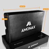 AMONAX Extra vastag csípőtolás pad, tartós edzőpad barbell-hez, uniszex fitness kiegészítő 6