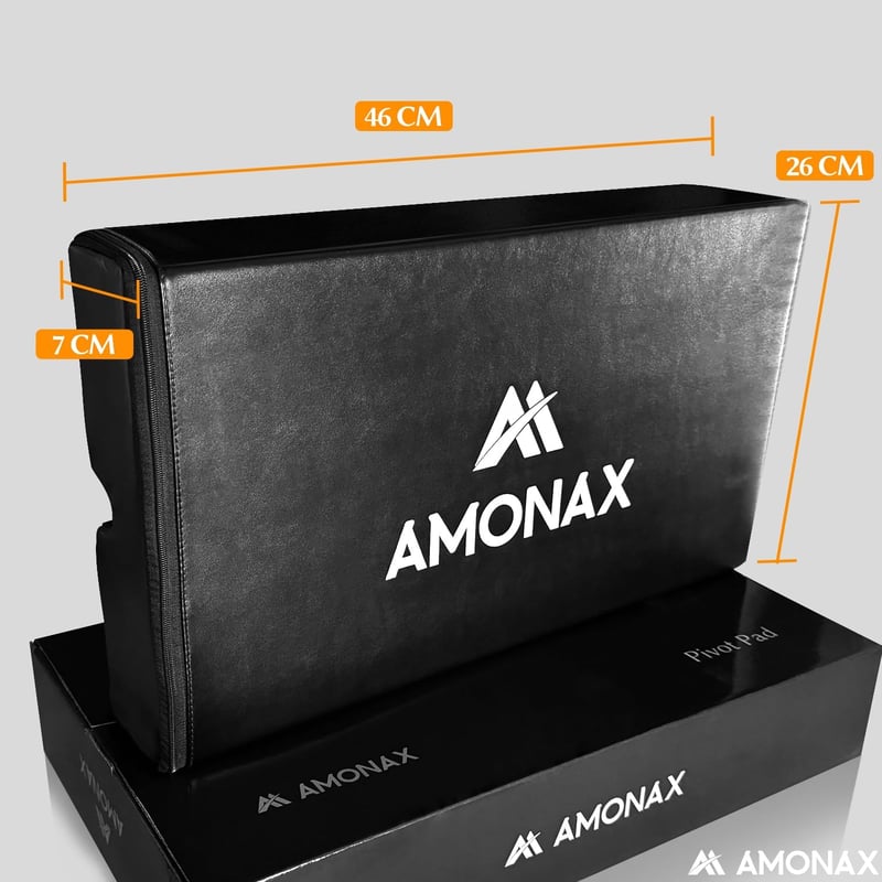 AMONAX Extra vastag csípőtolás pad, tartós edzőpad barbell-hez, uniszex fitness kiegészítő