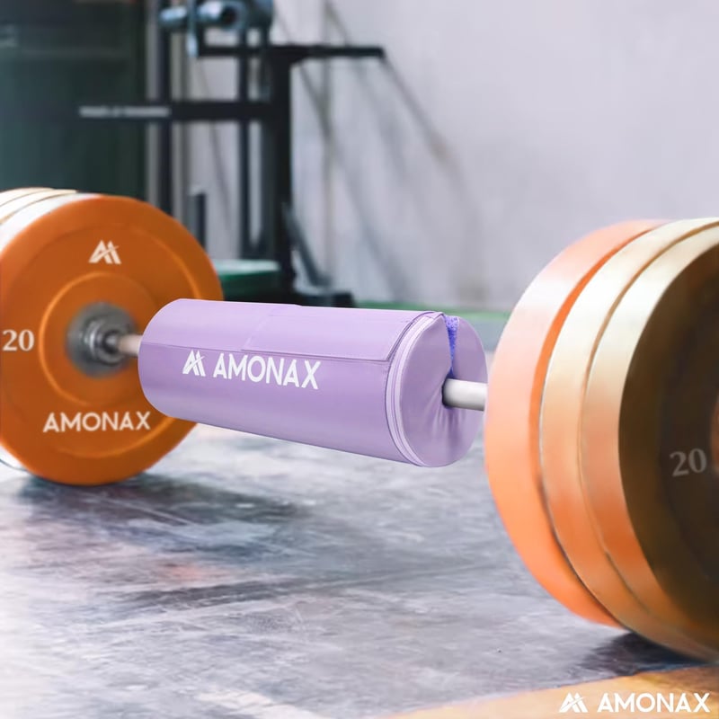 AMONAX Extra Vastag Hip Thrust Rúdpárna - 40 cm-es Edzőtermi Súlyzórúd Védőpárna Edzéshez, 200 kg Teherbírású Fitness Kiegészítő Férfiaknak 