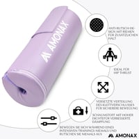 AMONAX Extra Vastag Hip Thrust Rúdpárna - 40 cm-es Edzőtermi Súlyzórúd Védőpárna Edzéshez, 200 kg Teherbírású Fitness Kiegészítő Férfiaknak  2