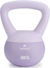 Amonax Kettlebell szett 4-10 kg, neoprén bevonatú, csúszásmentes fogantyú 1