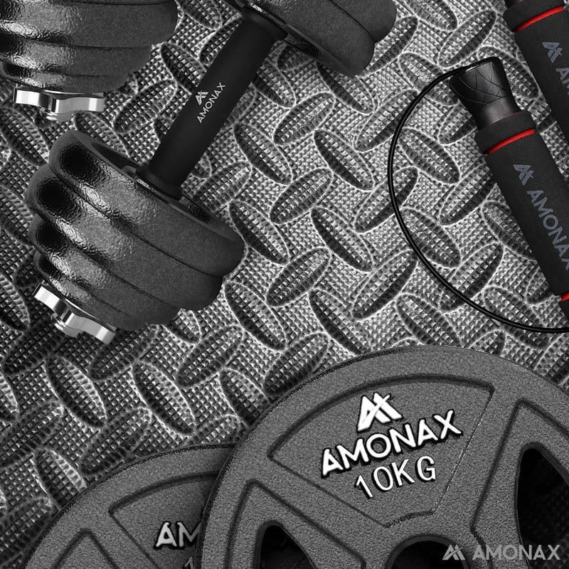 Amonax Puzzle Szivacs Padlóvédő Fitness Tornaszőnyeg Otthoni Edzéshez