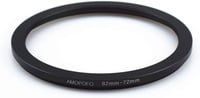 AMOPOFO 82mm-72mm Lencseadapter CNC Fém Szűrőgyűrű Kamerához 4