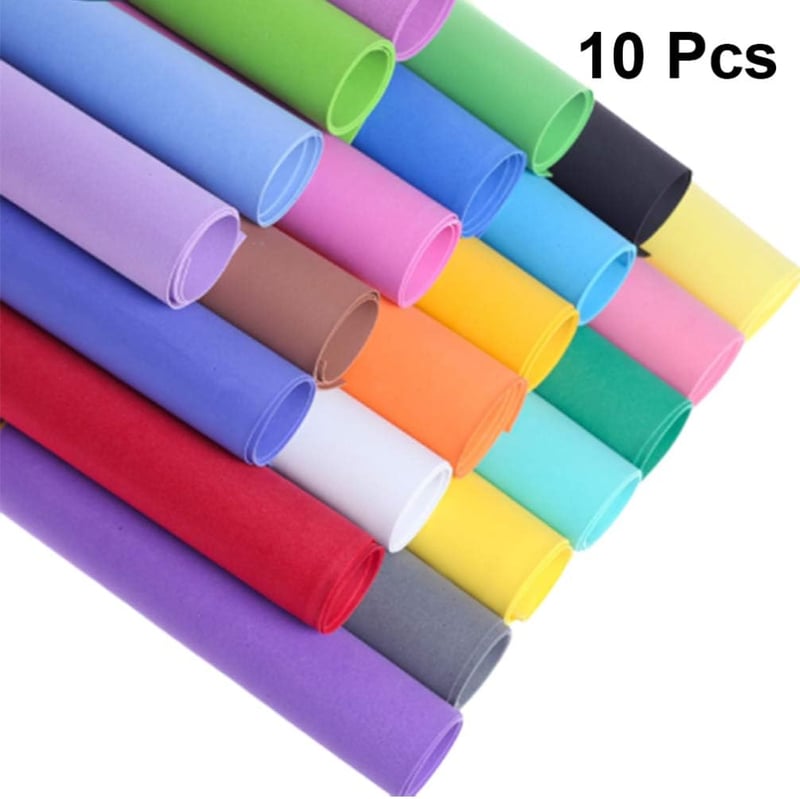 Amosfun EVA hablemez 1mm 10db kézműves DIY scrapbooking