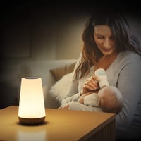 Amouhom LED éjjeli asztali lámpa, érintésvezérlés, RGB + meleg fehér 5