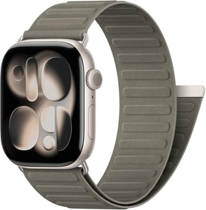 Curea sport AMSKY din nailon cu buclă magnetică, moale, pentru Apple Watch 38 40 41 42 44 45 46 49 mm iWatch Series 11 10 9 8 7 6 5 4 Ultra SE 3 2 1