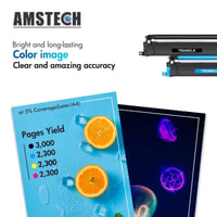 Kompatibilný toner Amstech TN-248 / TN-248XL pre tlačiarne Brother – 4 farby (CMYK) 2