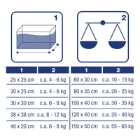 Amtra Wave bijeli kvarcni pijesak za akvarij, granulacija 0,1–0,7 mm, za slatku i morsku vodu, 5 kg 2