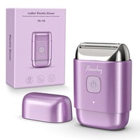 Aparat de Ras Intim Electric Mini Amurhey pentru Femei – 70 de Minute de Autonomie, Rezistent la Apă IPX7, Aparat de Ras pentru Doamne 1