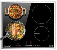 AMZCHEF indukciós főzőlap 4 zónás, 7000 W, Booster funkcióval - fekete - 60 cm 1