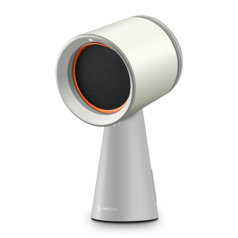 Prijenosna napa AMZCHEF AH003-CW, 3 brzine, LED svjetlo - bijela