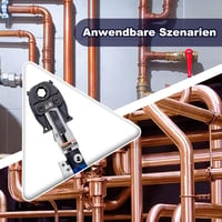 AMZCNC Hidraulikus Préselt Fogó V-Kontúr 12-22-28mm Forgófejes Csőprés Szerszám 6