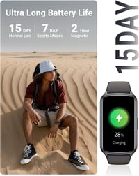 Amzhero fitness tracker okosóra pulzusmérővel, alvásfigyelővel, 5ATM vízálló 5