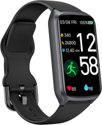 Amzhero fitness tracker okosóra pulzusmérővel, alvásfigyelővel, 5ATM vízálló 1