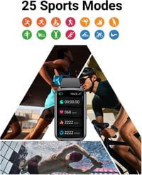 Amzhero fitness tracker okosóra pulzusmérővel, alvásfigyelővel, 5ATM vízálló 3
