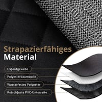 AMZPET Kutyatakaró autóhoz vízálló hátsó ülésvédő 147cm széles - Rear Seat - Extra Wide - 143 cm 6