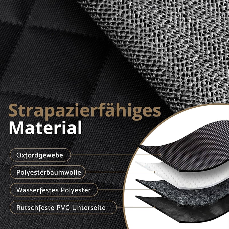 AMZPET Kutyatakaró autóhoz vízálló hátsó ülésvédő 147cm széles - Rear Seat - Extra Wide - 143 cm