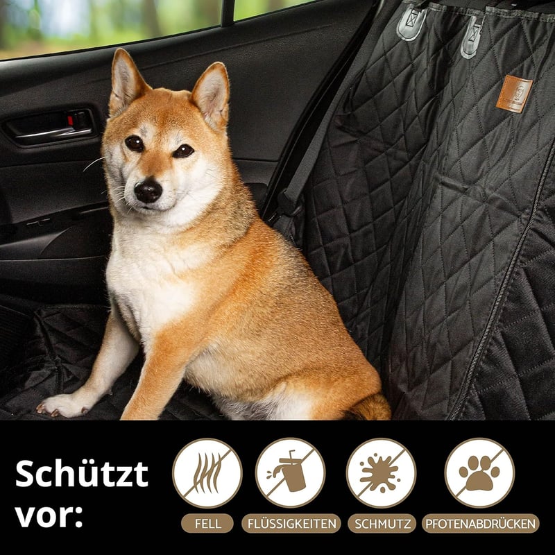 AMZPET Kutyatakaró autóhoz vízálló hátsó ülésvédő 147cm széles - Rear Seat - Extra Wide - 143 cm