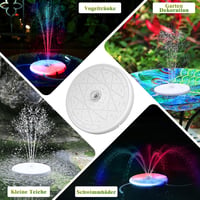 AMZtime USB LED szökőkút távirányítóval, RGB világítás, kerti és beltéri használatra 9
