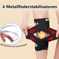 ANAMPION Térdtámasz S méret, Patella nyílással, Állítható Térdvédő Férfiaknak és Nőknek 5
