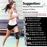 ANAMPION Térdtámasz S méret, Patella nyílással, Állítható Térdvédő Férfiaknak és Nőknek 2
