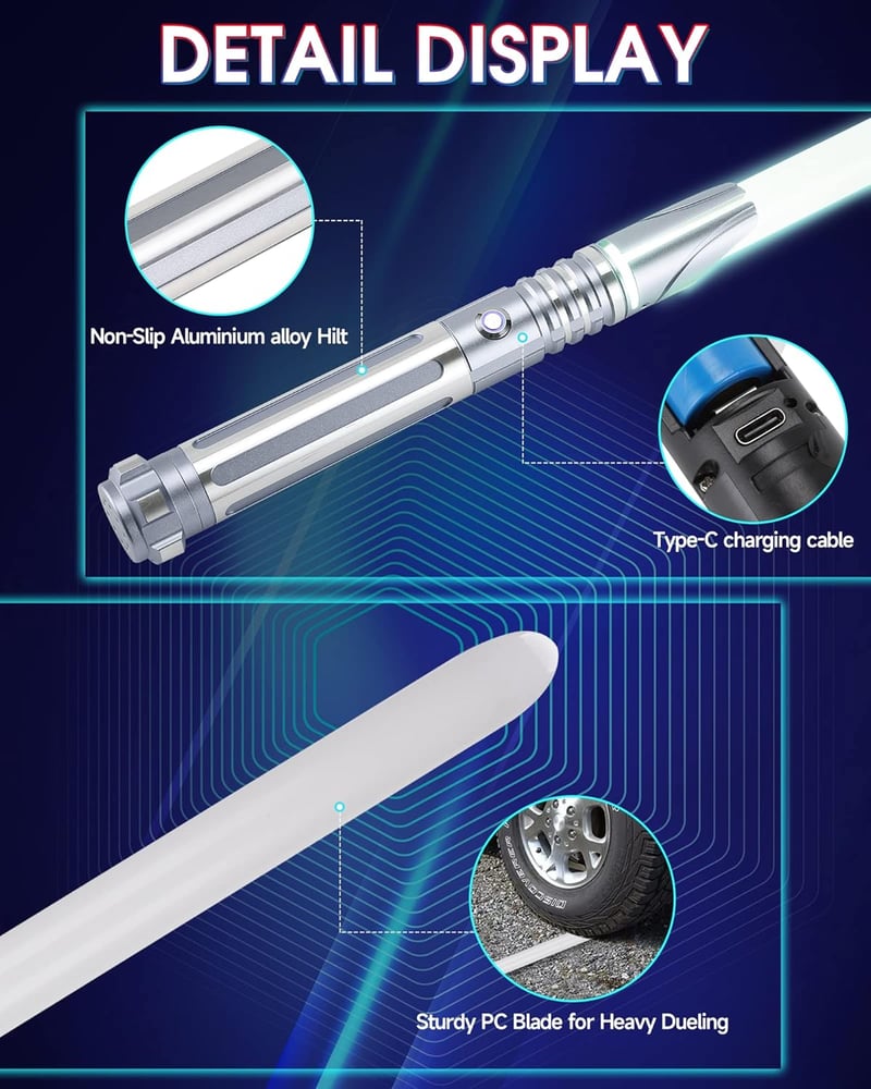 ANASABER S9 Dueling Lightsaber - Interaktív Fénykard Pár
