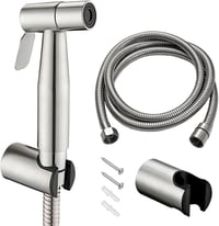 ANBOO Bidet Kézi Zuhanyzó Szett Rozsdamentes Acél 150cm Csővel - Set 3 1
