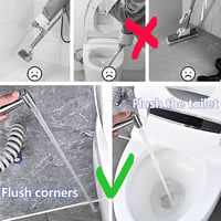 ANBOO Bidet Kézi Zuhanyzó Szett Rozsdamentes Acél 150cm Csővel - Set 3 5