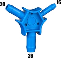 ANBOO Csővágó készlet PVC és többrétegű csőhöz 42mm-ig kalibrátorral 2