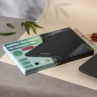 ANBOXIT TM7 Thermomix csúszótábla bambusz görgős fekete 6