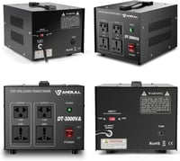 Anbull DT-3000W Toroid Transzformátor - Feszültségátalakító 110V-230V Között, Kétirányú Konverter, 50-60 Hz 7