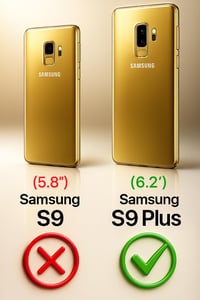 Ancile 360-stupňový priehľadný kryt pre Samsung Galaxy S9 Plus so zabudovanou ochranou displeja, nárazuvzdorný TPU silikón, kompletná ochrana prednej a zadnej strany 2