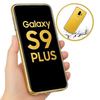 Ancile 360-stupňový priehľadný kryt pre Samsung Galaxy S9 Plus so zabudovanou ochranou displeja, nárazuvzdorný TPU silikón, kompletná ochrana prednej a zadnej strany 8