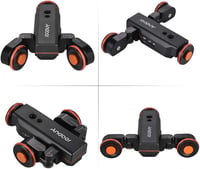 Andoer L4 PRO motorozott kamera csúszka elektromos sín távirányítóval és akkumulátorral 8
